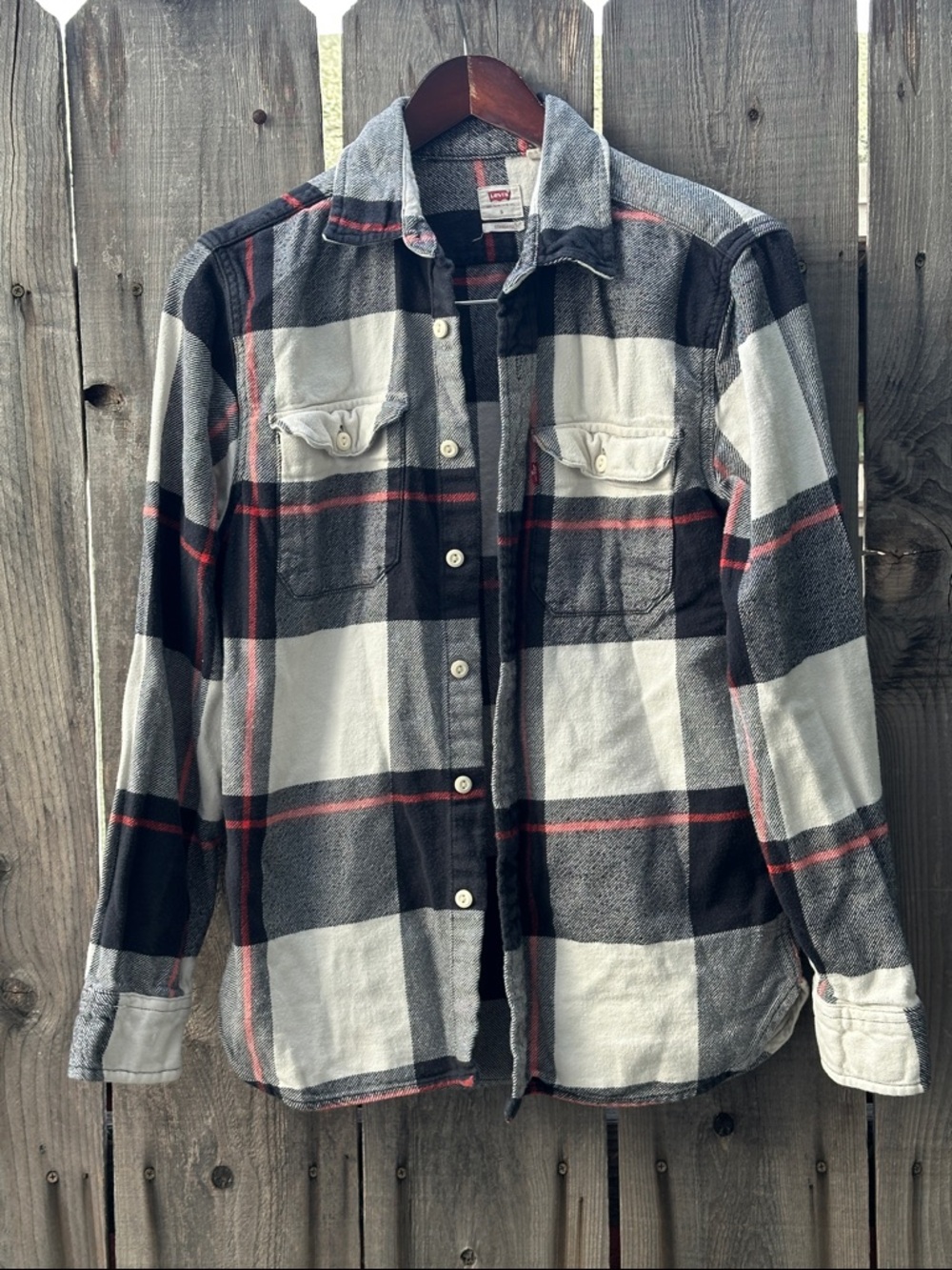 Levi’s classic flannel shirt